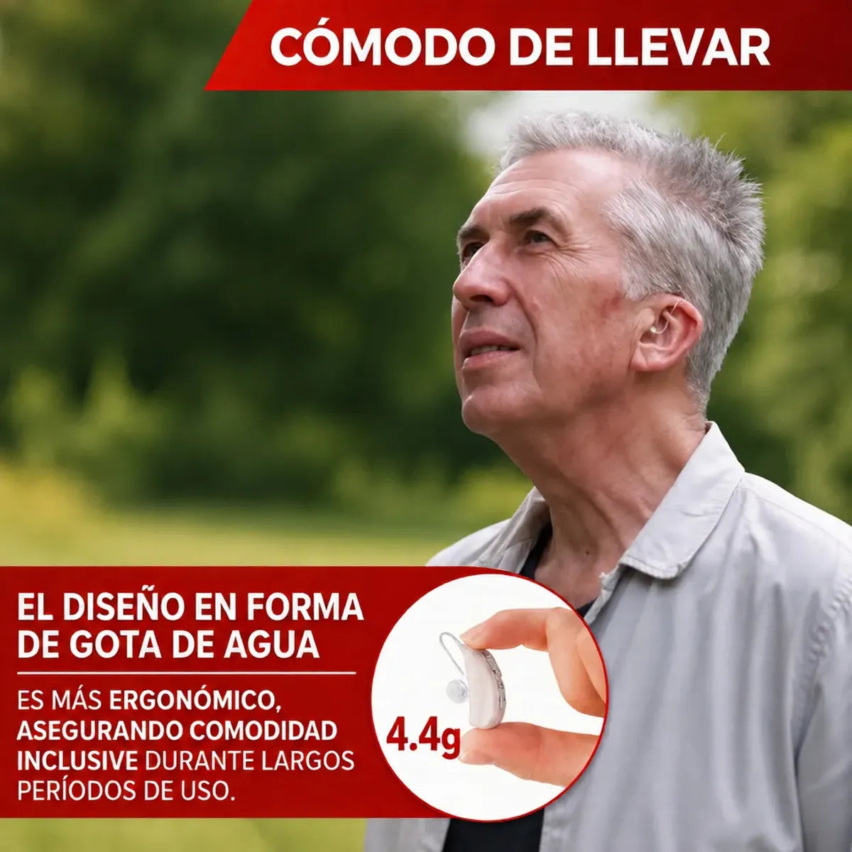 Aparato auditivo Bte (16 Canales) recargables