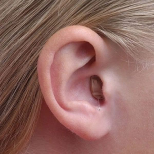 Aparato  auditivo intracanal pilas