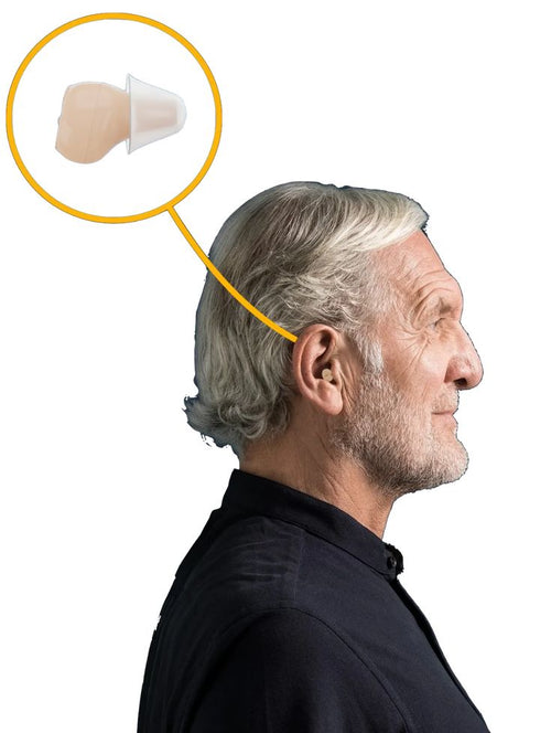 Aparato Auditivo pilas intracanal