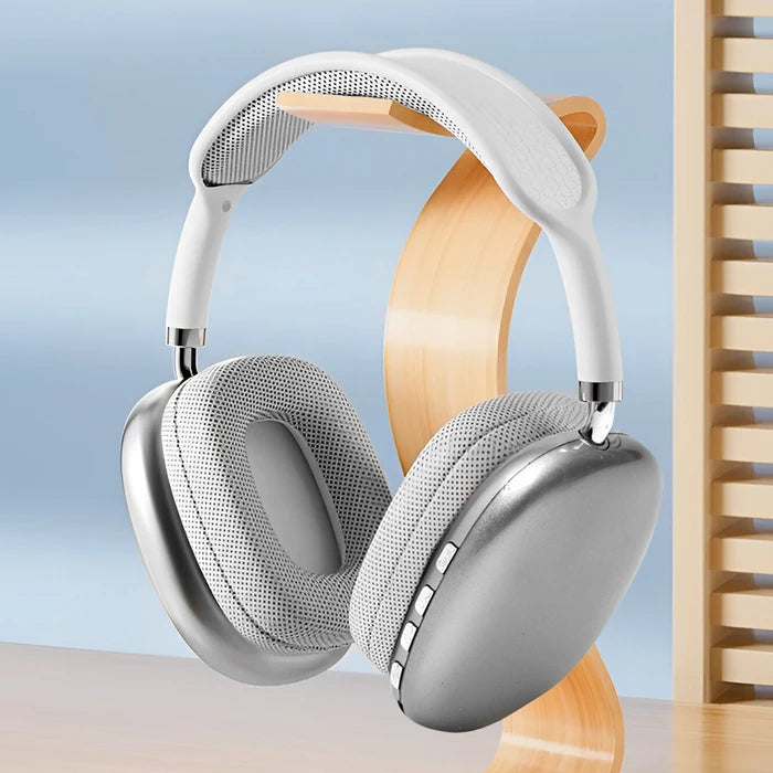 Auriculares P9 PRO MAX Inalámbricos Bluetooth 5.0 Cancelación de Ruido, Micrófono Integrado, Ranura para microSD, Batería Recargable y Vincha Acolchonada