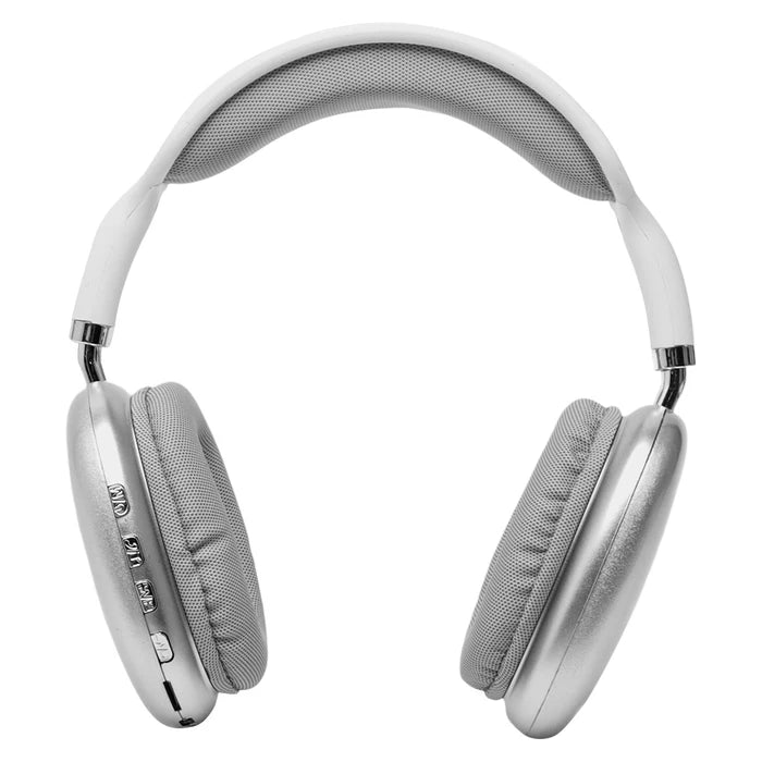 Auriculares P9 PRO MAX Inalámbricos Bluetooth 5.0 Cancelación de Ruido, Micrófono Integrado, Ranura para microSD, Batería Recargable y Vincha Acolchonada