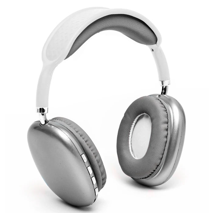 Auriculares P9 PRO MAX Inalámbricos Bluetooth 5.0 Cancelación de Ruido, Micrófono Integrado, Ranura para microSD, Batería Recargable y Vincha Acolchonada