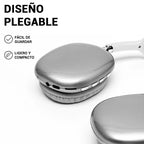 Auriculares P9 PRO MAX Inalámbricos Bluetooth 5.0 Cancelación de Ruido, Micrófono Integrado, Ranura para microSD, Batería Recargable y Vincha Acolchonada