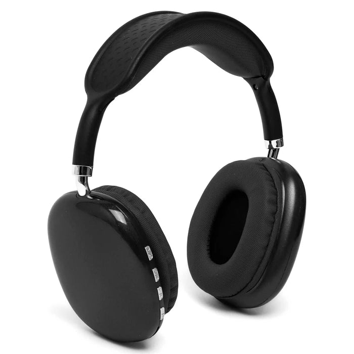 Auriculares P9 PRO MAX Inalámbricos Bluetooth 5.0 Cancelación de Ruido, Micrófono Integrado, Ranura para microSD, Batería Recargable y Vincha Acolchonada